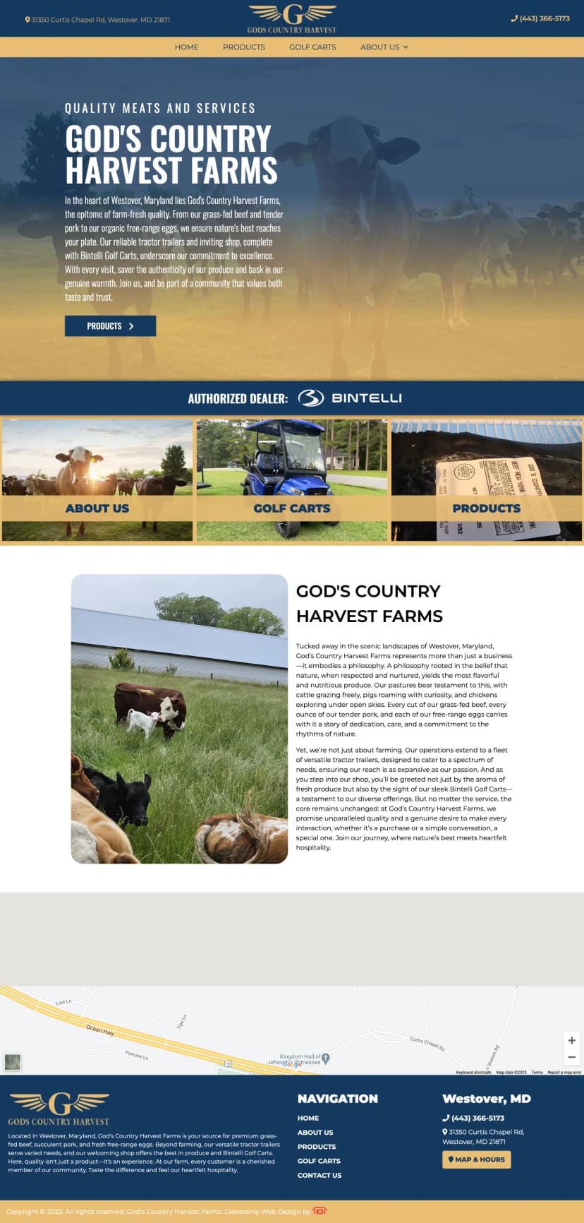 Gods Country Harvest Farms